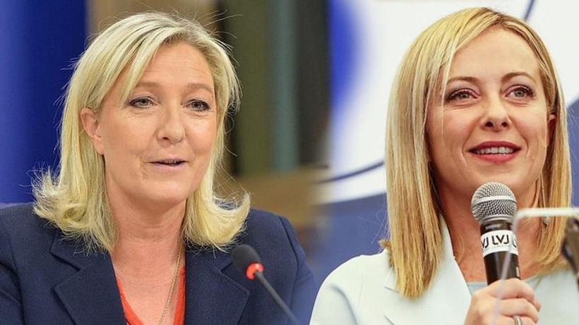 Marine Le Pen'den Giorgia Meloni'ye tebrik mesajı